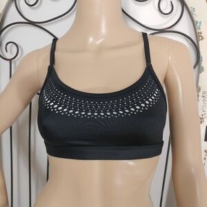 Victoria sport black cut-out bra XS